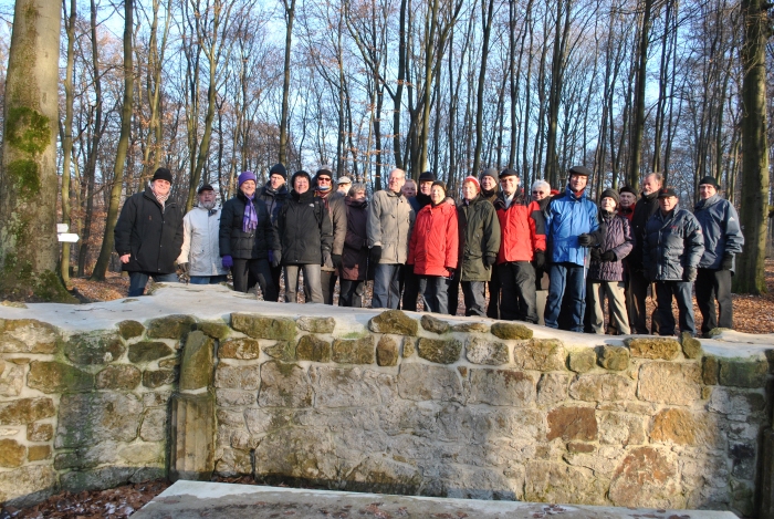 Winterwanderung des Heimat- und Geschichtsvereins zur Hünenburg